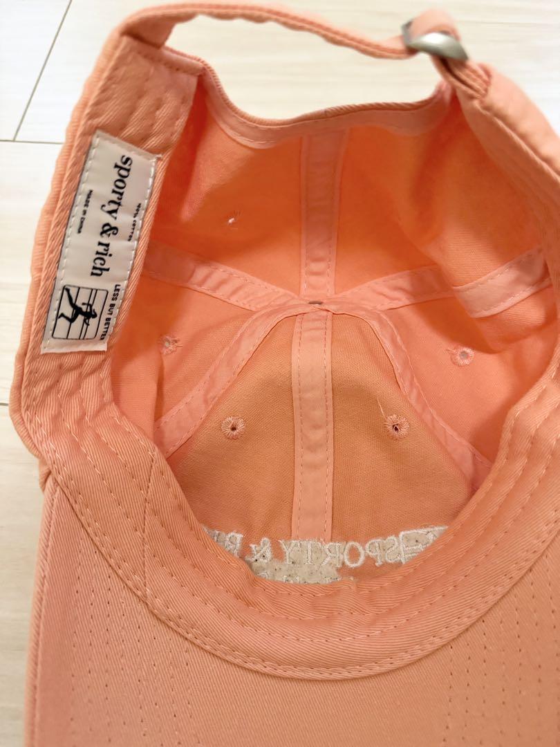 Sporty&rich スポーティアンドリッチ　キャップ　帽子