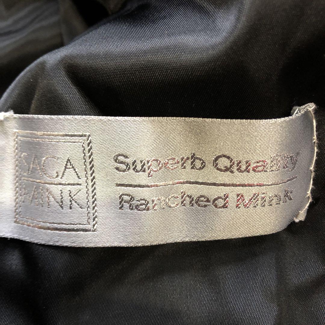 SACA MINK ラチェンドミンク コート 13号　Ｌ SAGA MINK ミンクコート
