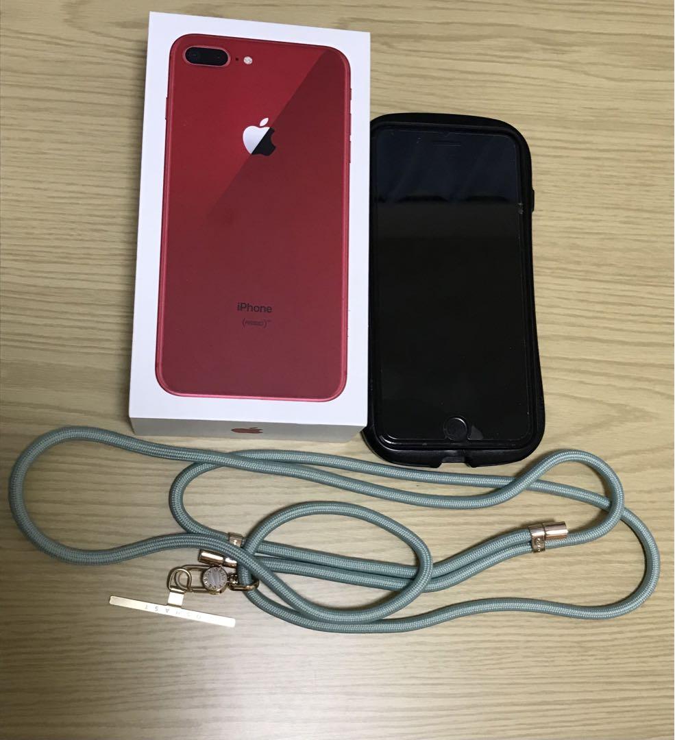 Apple iPhone8 Plusレッド 256GB スマートフォン本体