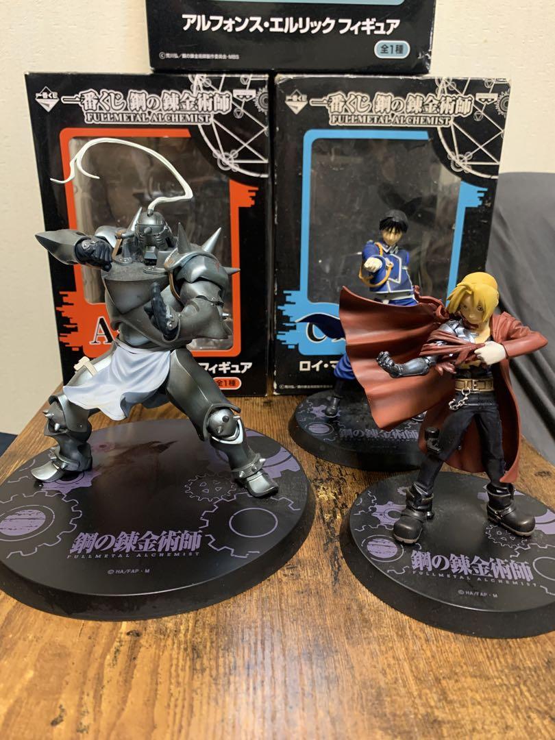 一番くじ 鋼の錬金術師 FULLMETAL ALCHEMIST 3体セット