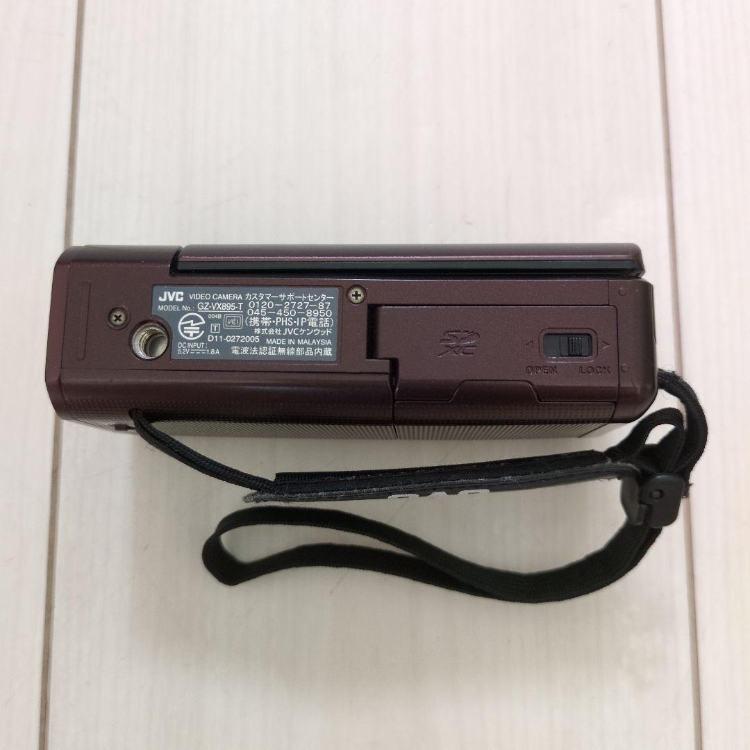 JVC GZ-VX895 HDビデオカメラ ブラウン 中古品 - メルカリ