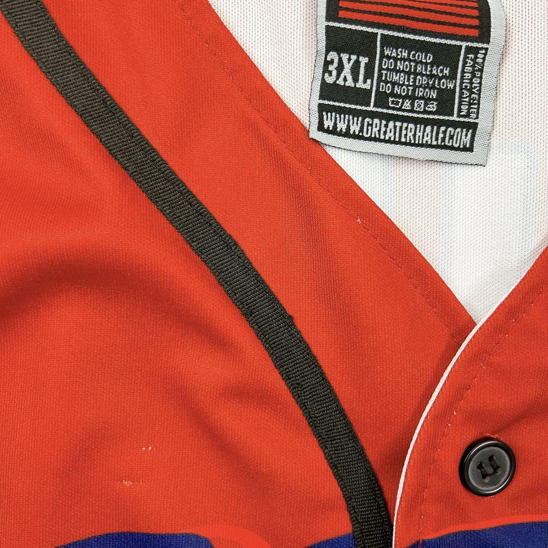 RED TRUMP #45 BASEBALL JERSEY【3XL】