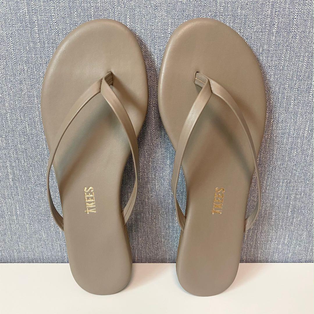 人気販売店 【最終価格!】美品*Plage TKEES サンダル グレージュ《37》 人気販売店 【最終価格!】美品*Plage TKEES サンダル グレージュ《37》