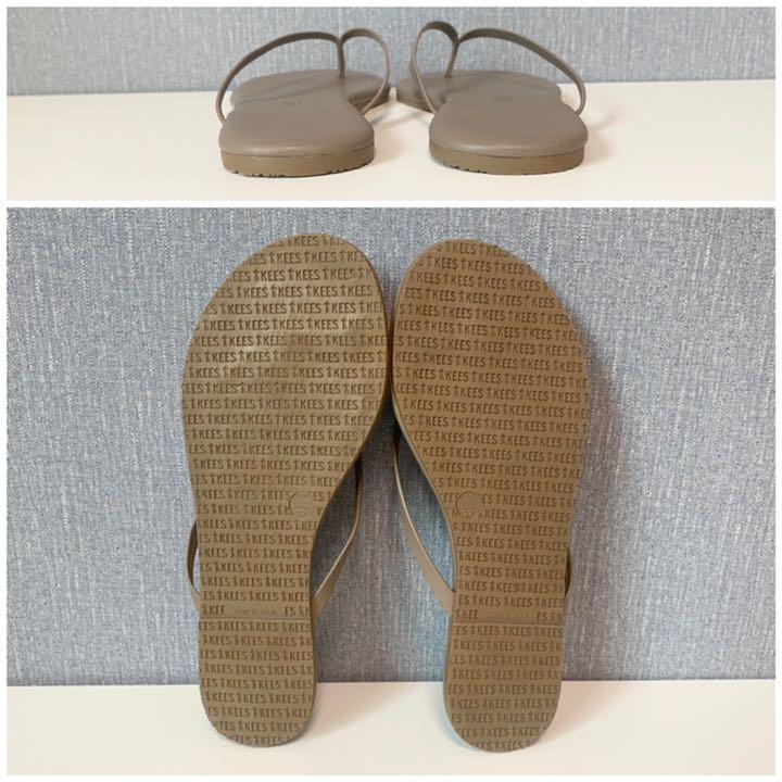人気販売店 【最終価格!】美品*Plage TKEES サンダル グレージュ《37》 人気販売店 【最終価格!】美品*Plage TKEES サンダル グレージュ《37》