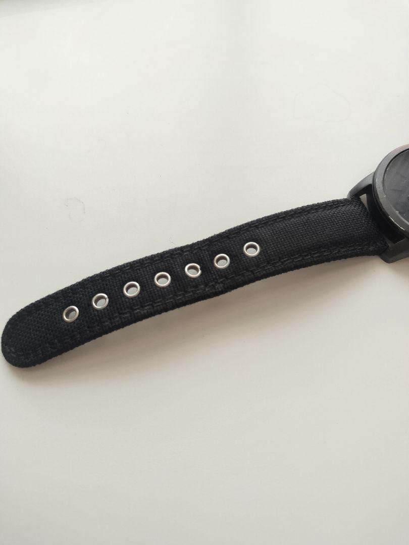Citizen BM8475-00E ブラックキャンバス腕時計