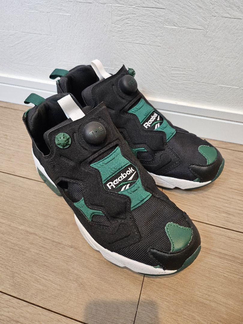 Reebok Instapump Fury ブラック/グリーン