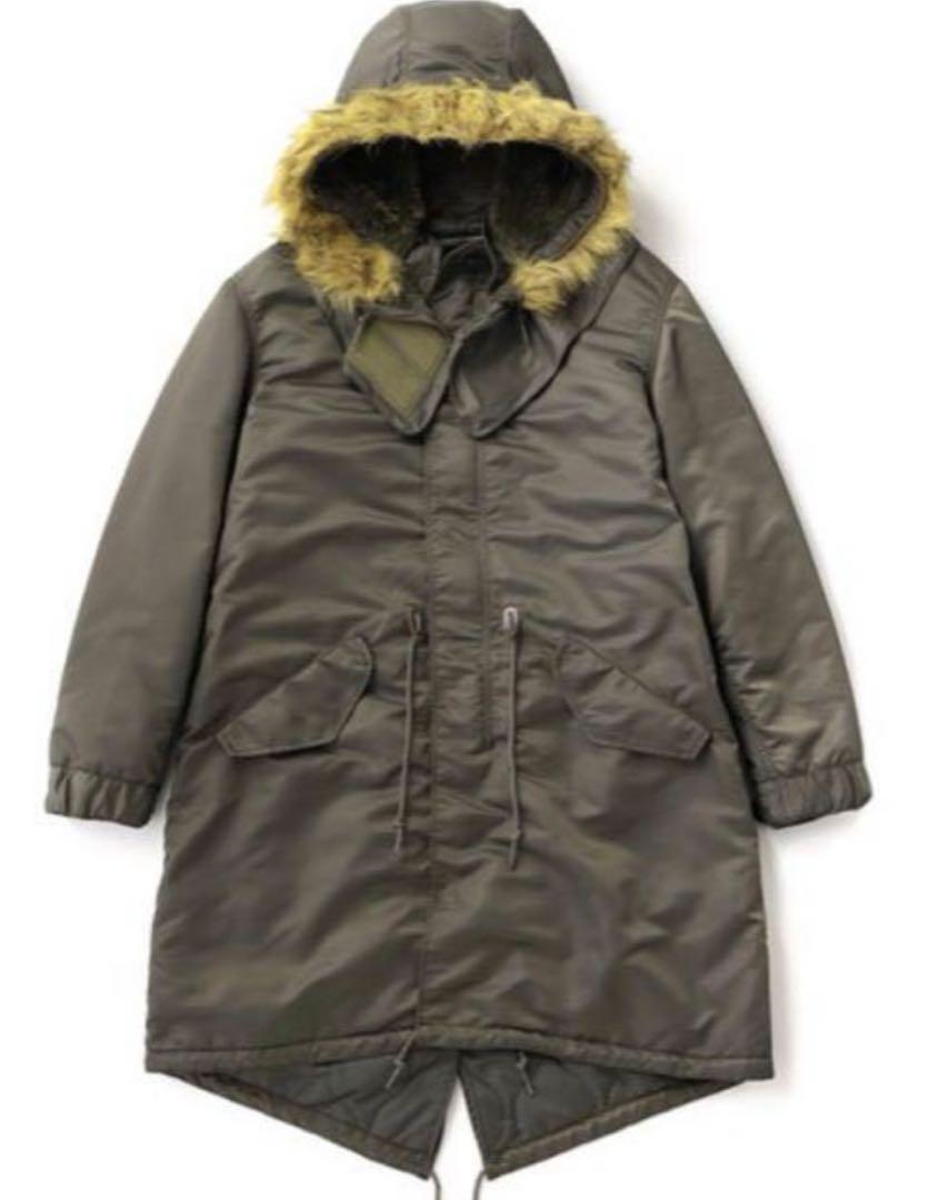 ALPHA アルファ　ADAM ET ROPE  M-65 ナイロンモッズコート