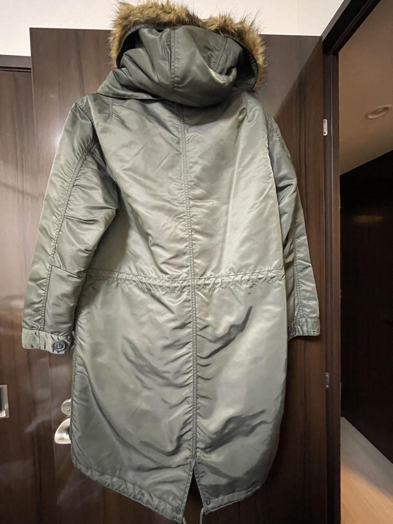 ALPHA アルファ　ADAM ET ROPE  M-65 ナイロンモッズコート