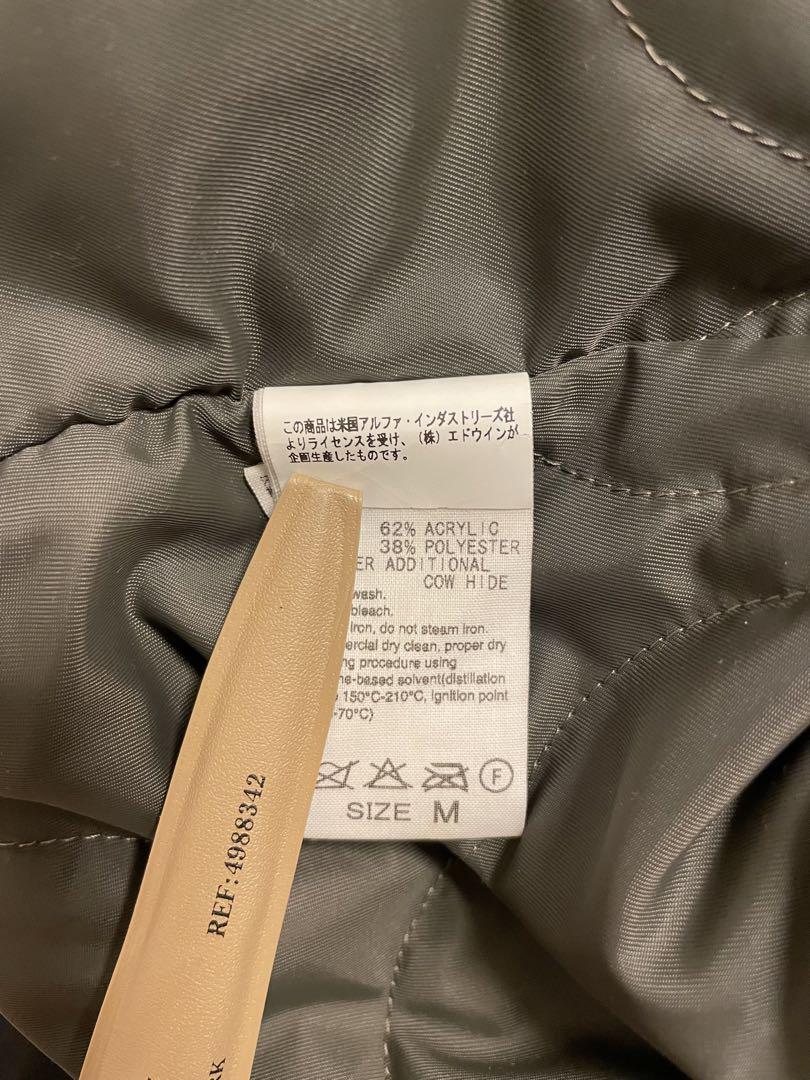 ALPHA アルファ　ADAM ET ROPE  M-65 ナイロンモッズコート