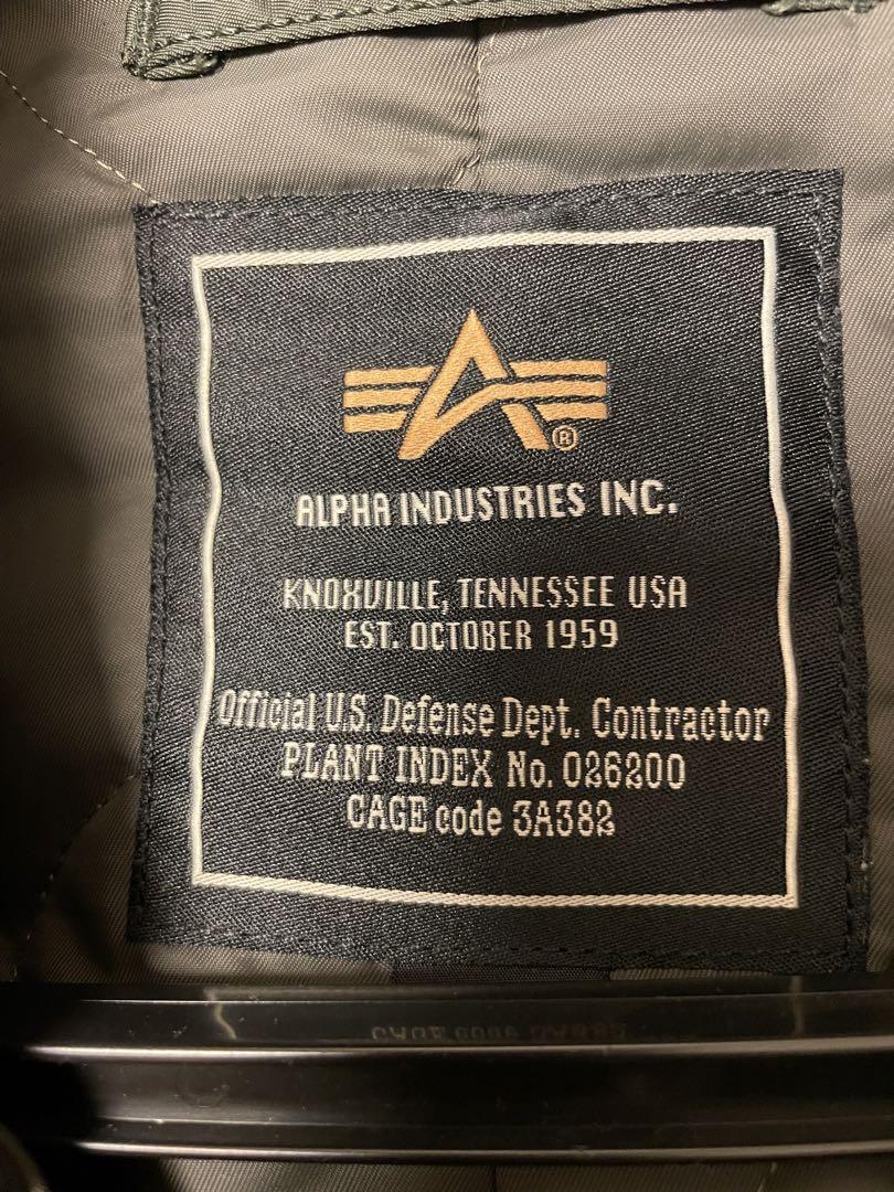 ALPHA アルファ　ADAM ET ROPE  M-65 ナイロンモッズコート