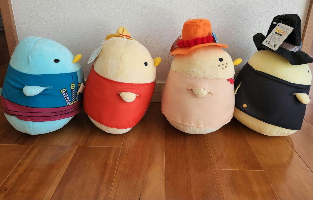 ONE PIECE　ワンピース　ちゅんコレ　大　ルフィ　エース　サボ　ゾロ
