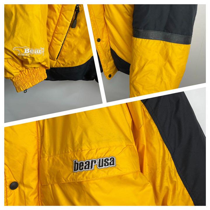 100%新品高品質 美品 Bear USA リバーシブル ダウンジャケット 刺繍 No.2355 AI1rE-m32879705268 品質保証限定SALE
