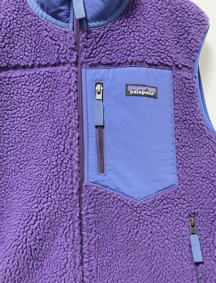 Patagonia ベスト 紫