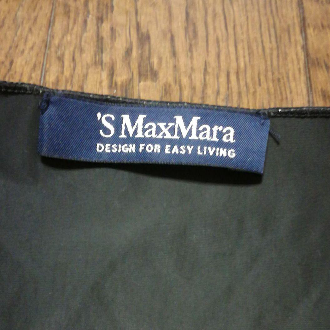 3 MaxMara ワンピース 黒 bvB5o-m32880091506 A 美品 マックスマーラ 最新作在庫