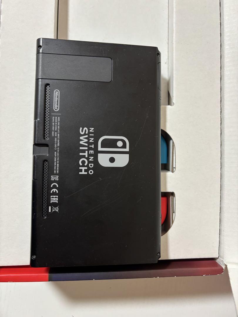 Nintendo Switch 本体 青/赤 ジョイコン、箱付き