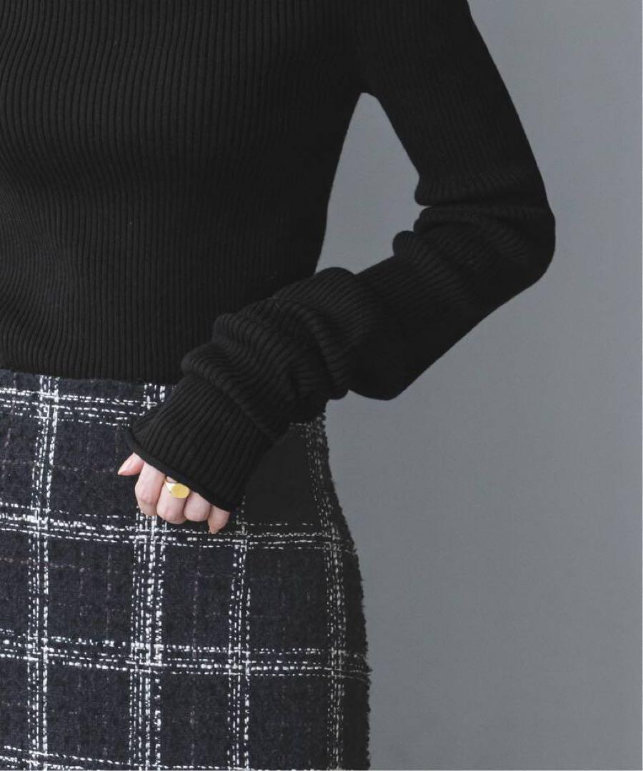 トップス THENEWHOUSE COTTON CASHMERE LONG SLEEV