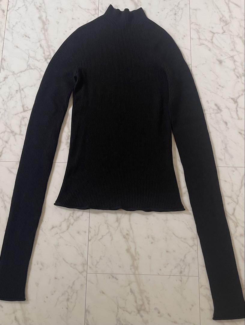 トップス THENEWHOUSE COTTON CASHMERE LONG SLEEV