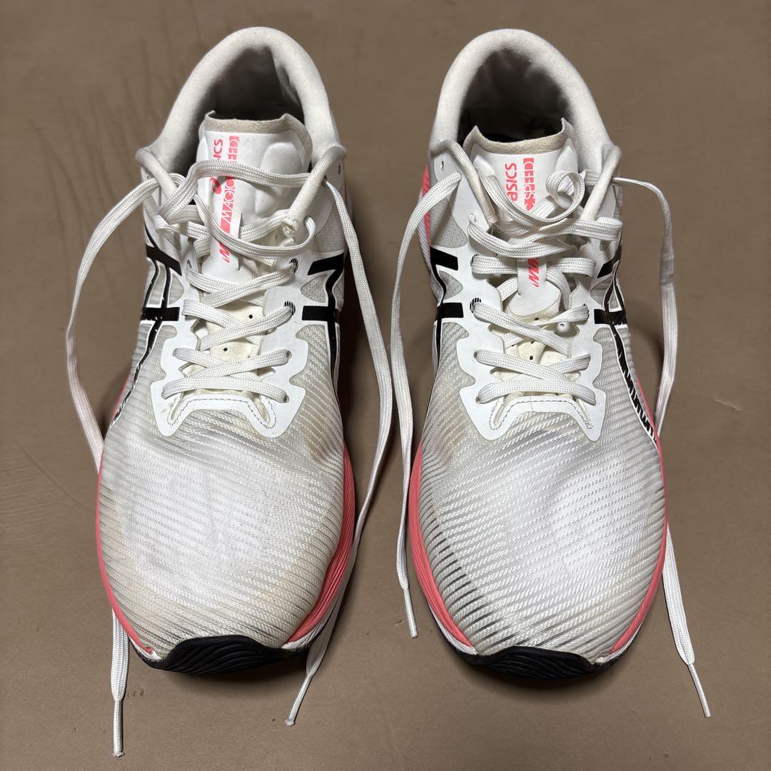ASICS Magic Speed 3 ランニングシューズ ホワイト/ピンク