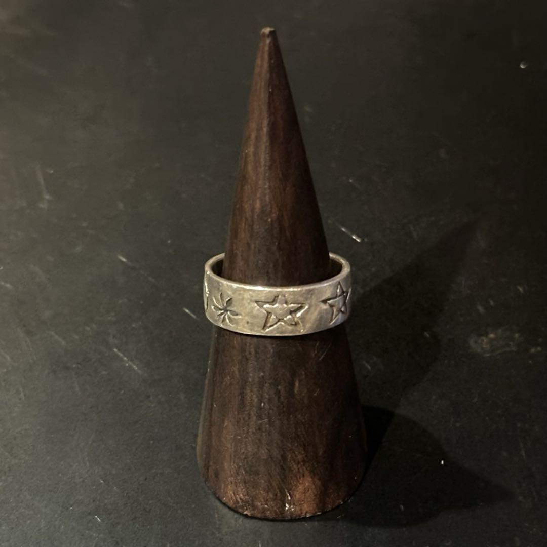 SILVER925 STAR DESIGN RING/シルバー/リング
