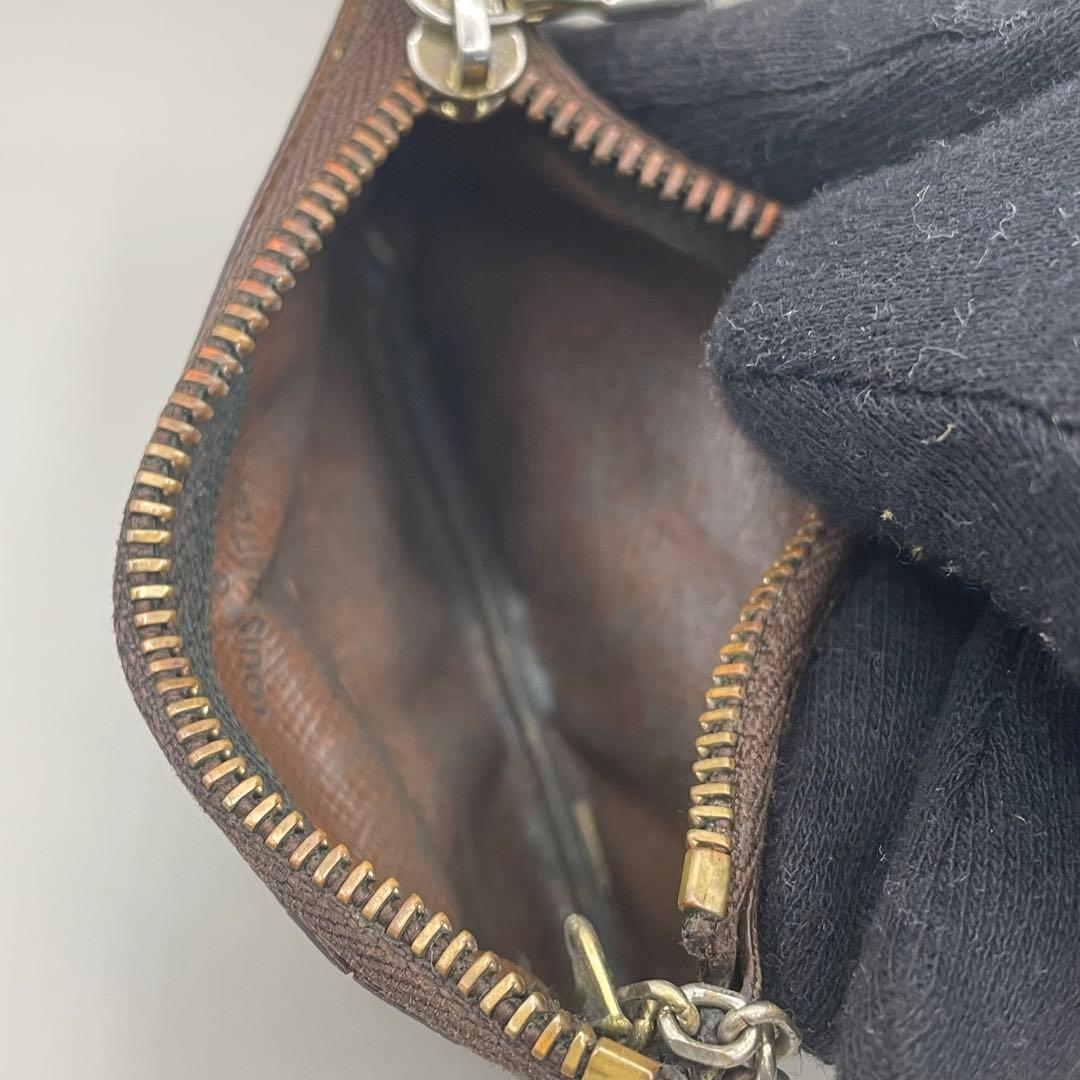 ルイヴィトン　ポシェットクレ　小銭入れ　コインケース　モノグラム