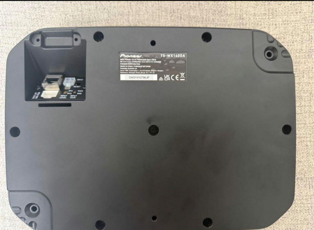 パイオニア　TS-WX140DA サブウーファー