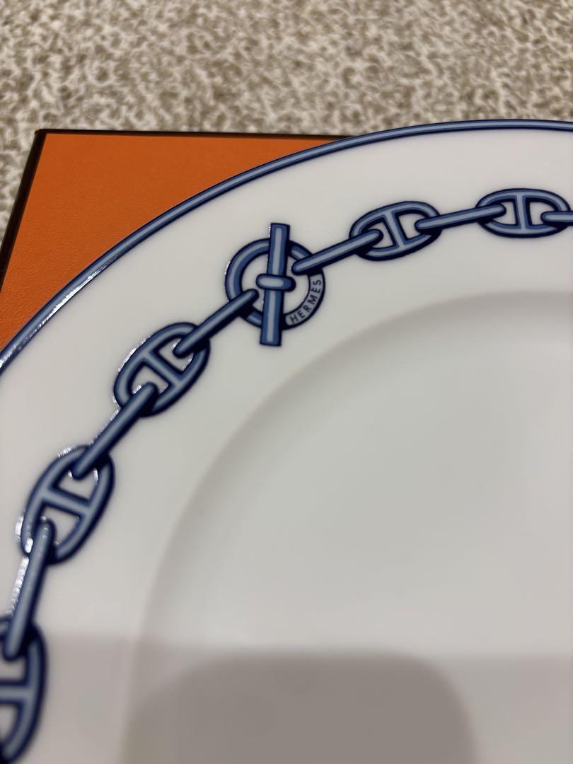 新品未使用♡HERMES シェーヌダンクル高級プレート　22.5cm百貨店購入