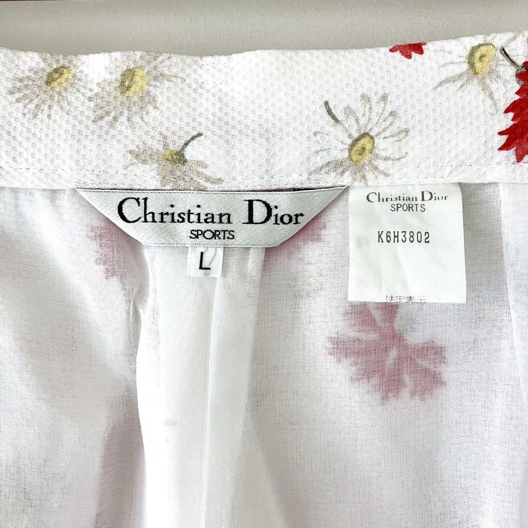 良品 Christian Dior ショートパンツ 花柄 80s vintage