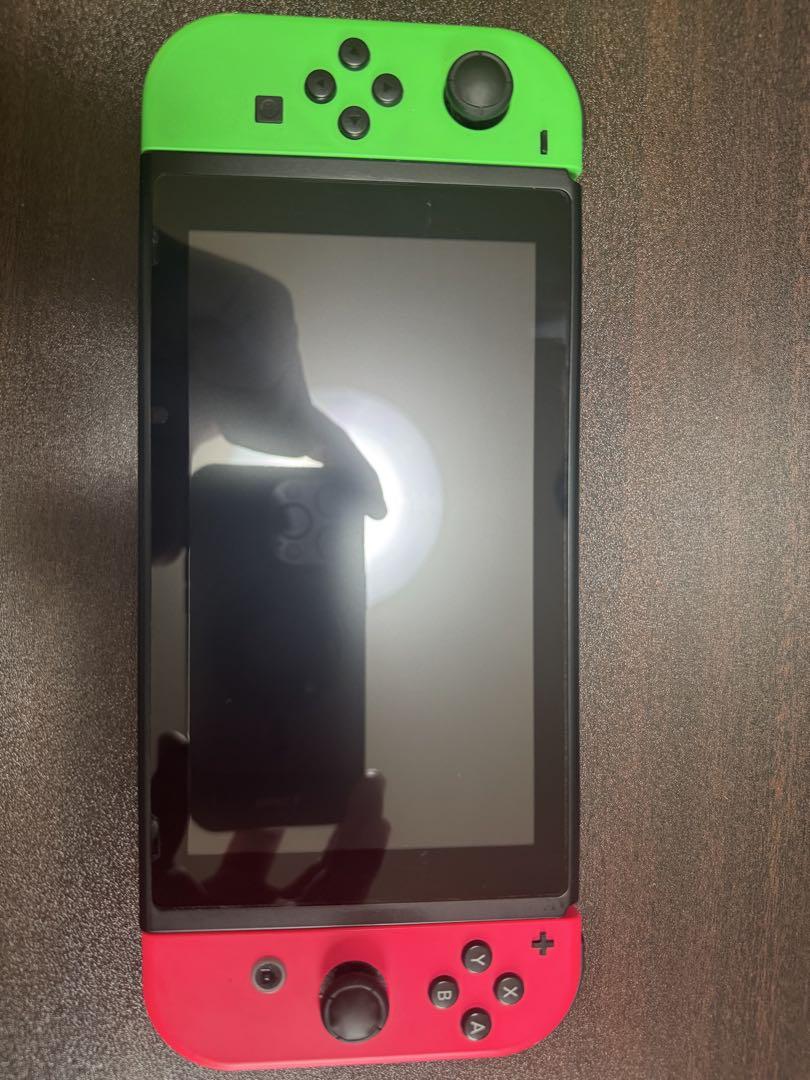 Nintendo Switch グリーン/ピンク 本体