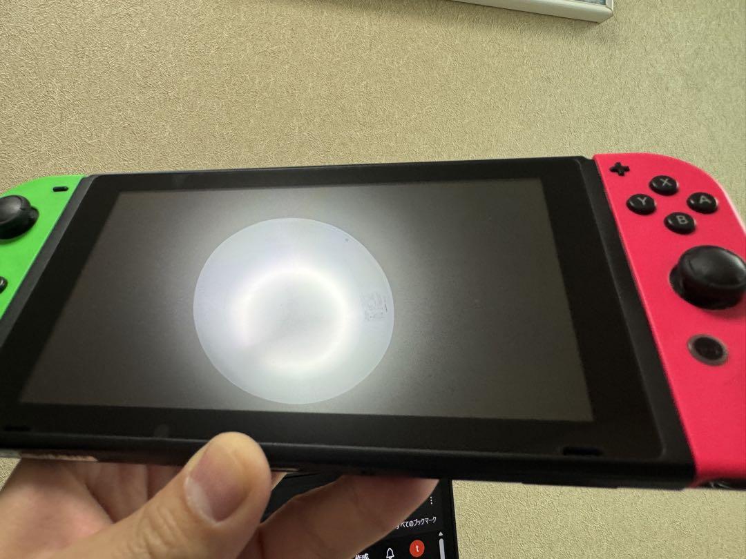 Nintendo Switch グリーン/ピンク 本体