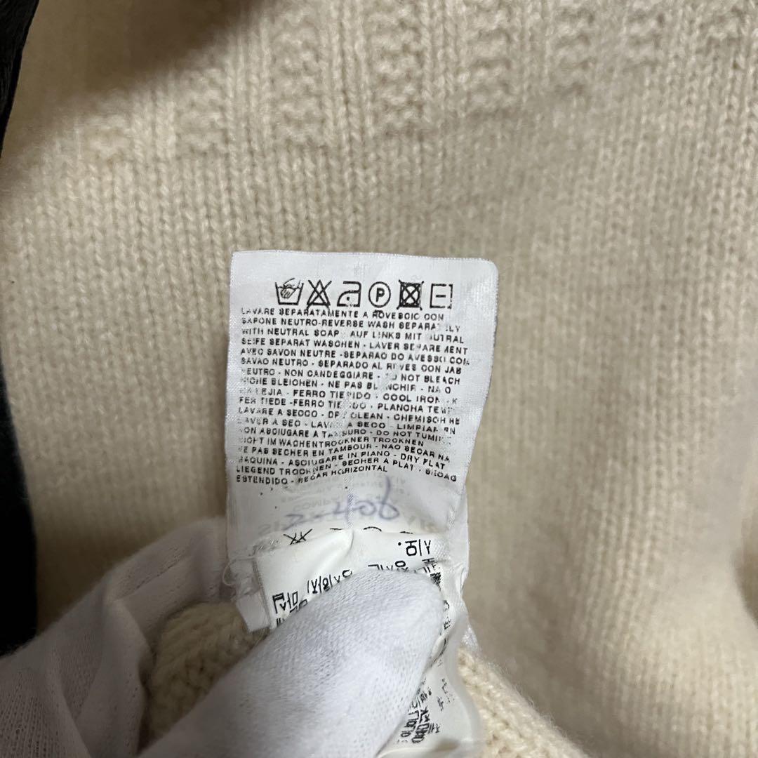Stone Island ストーンアイランド 100%ウール ニット ベージュ