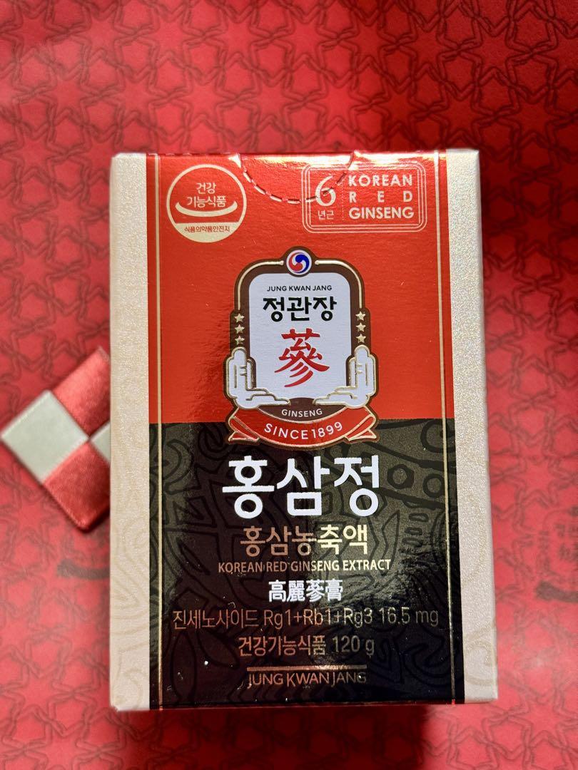 新品 未開封正官庄高麗人参エキス 紅参精120g