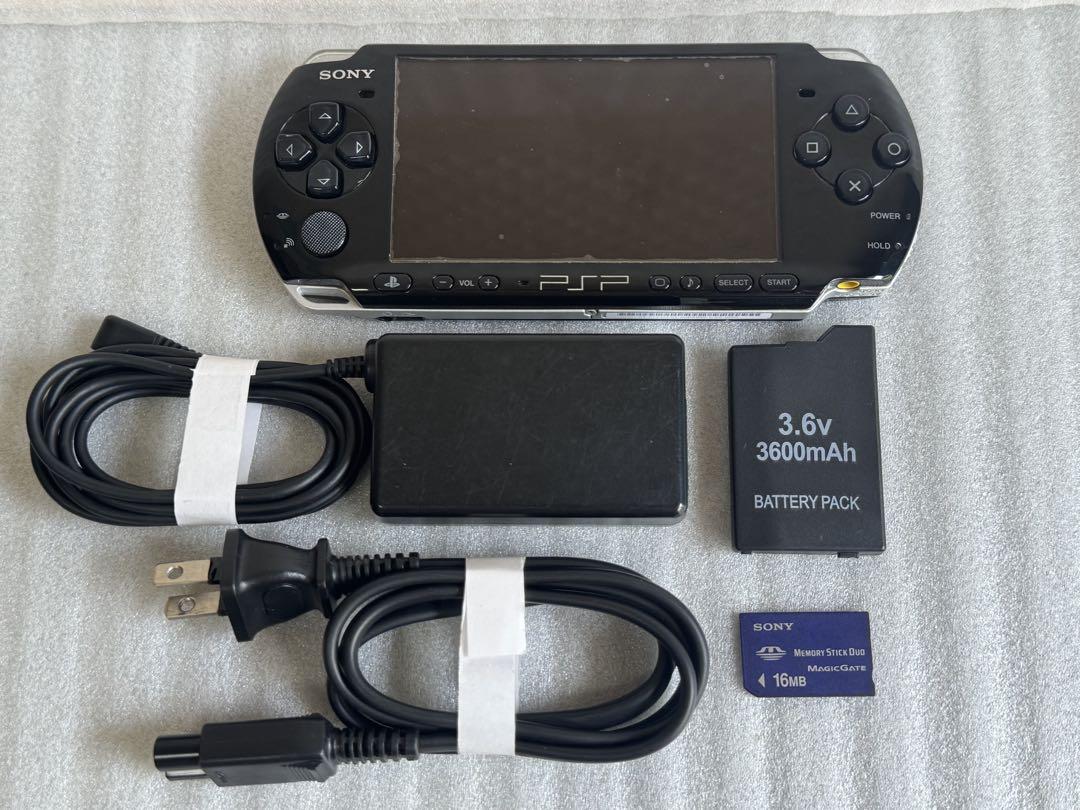 PSP-3000PB【良品・動作良好】