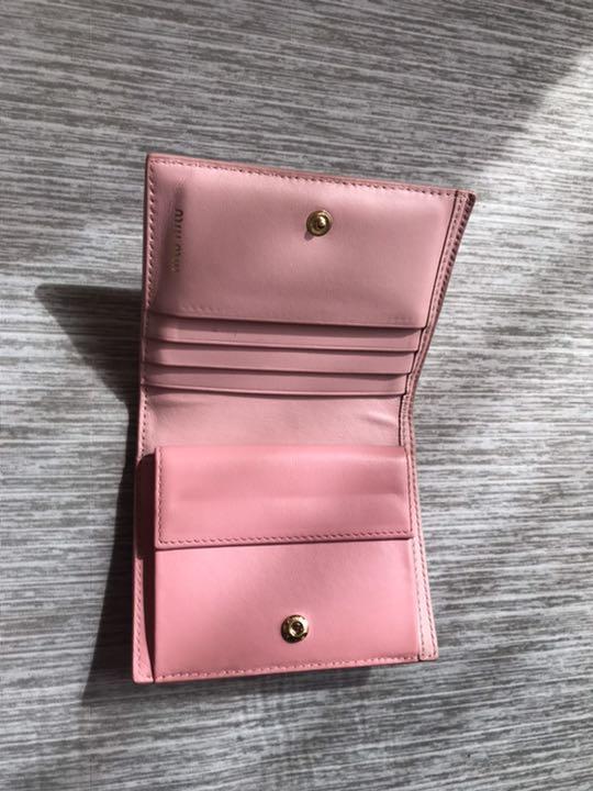MIUMIU ミニ財布 3Fb6h-m32896408668 豊富な人気