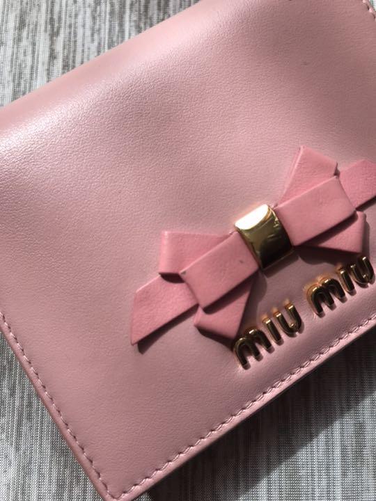 MIUMIU ミニ財布 3Fb6h-m32896408668 豊富な人気