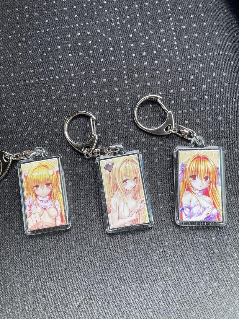 み*ゃ様 【シークレット】ToLOVEるキーホルダー ヤミ シークレット】ToLOVEるキーホルダー ヤミ 金色の闇 3種セット