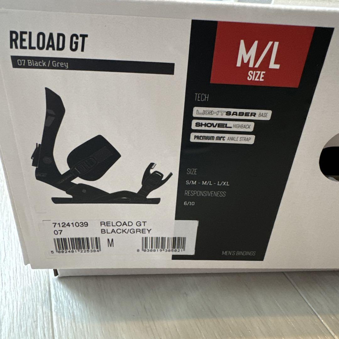DRAKE ドレイク バインディング RELOAD GT 24-25