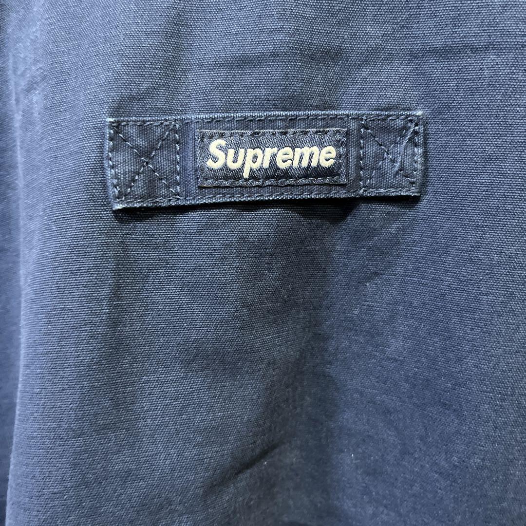 ジャケット・アウター Supreme Leather Collar Utility Jacket S