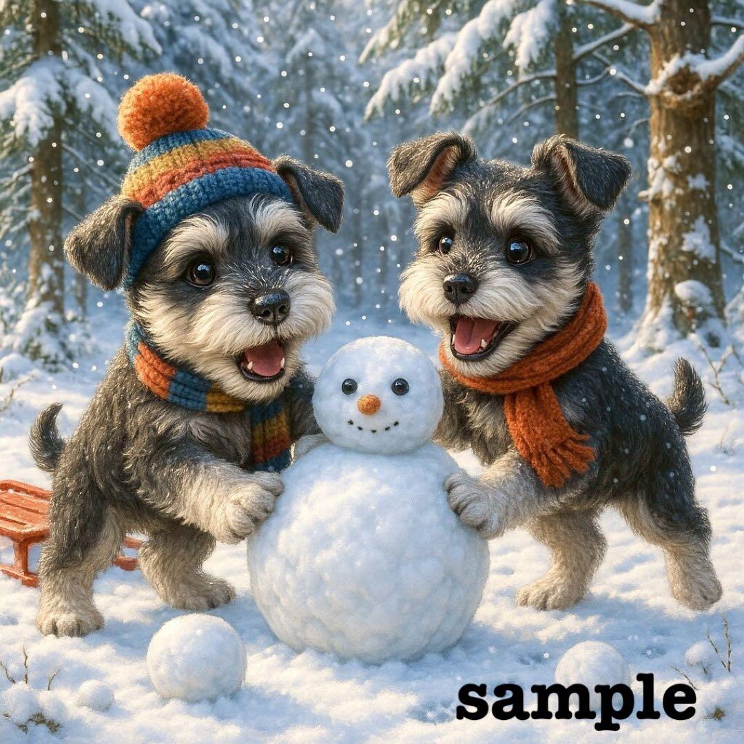 P273 パネル生地 コーギー バーニーズ シュナウザー18×18 6枚1セット P273 パネル生地 コーギー バーニーズ シュナウザー18×18 6枚1セット