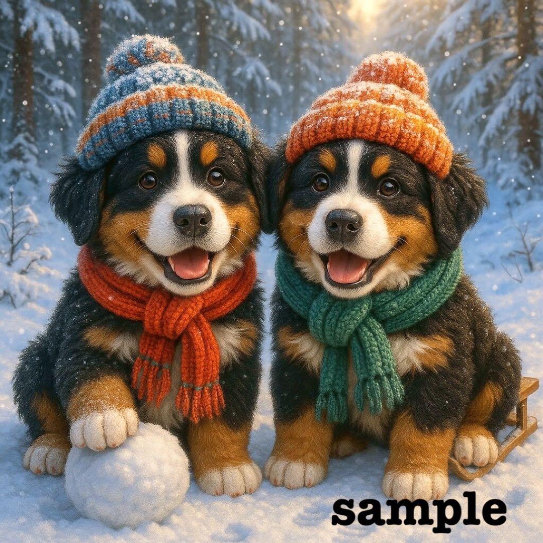 P273 パネル生地 コーギー バーニーズ シュナウザー18×18 6枚1セット P273 パネル生地 コーギー バーニーズ シュナウザー18×18 6枚1セット