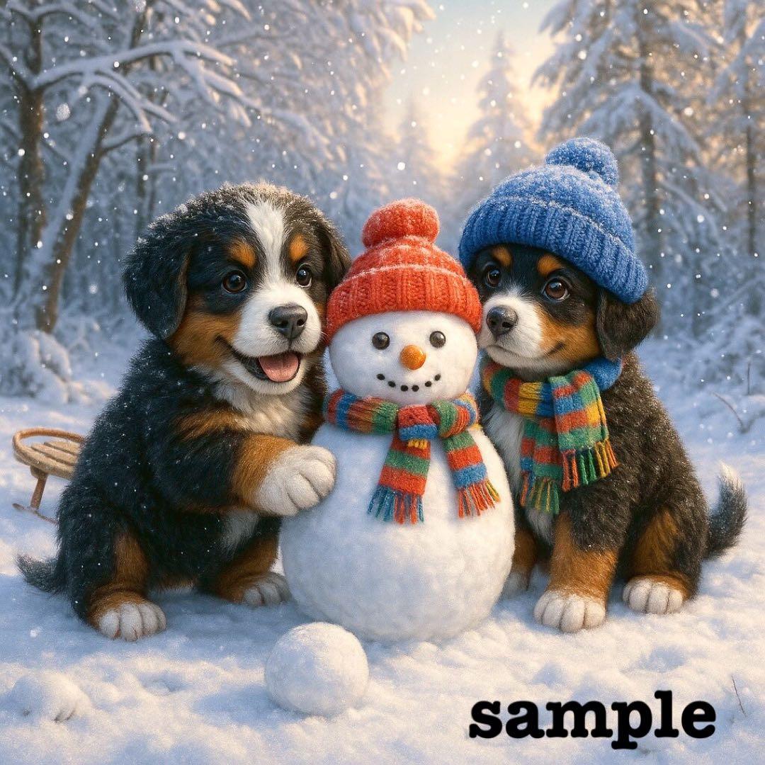 P273 パネル生地 コーギー バーニーズ シュナウザー18×18 6枚1セット P273 パネル生地 コーギー バーニーズ シュナウザー18×18 6枚1セット