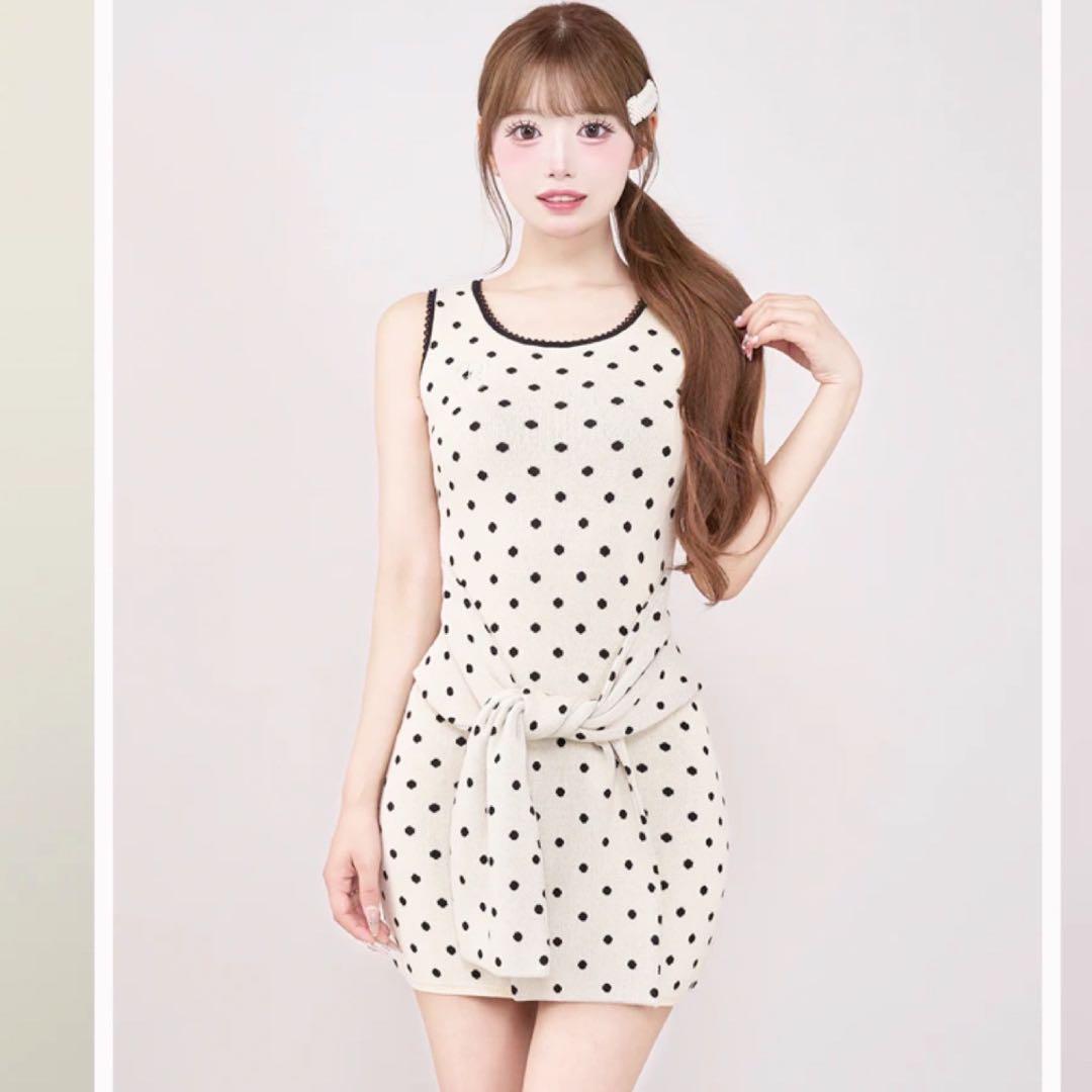 ◆新品未使用◆[Darich]ミニワンピース　FL ハーフジップジャガードミニワンピース – Darich (ダーリッチ)