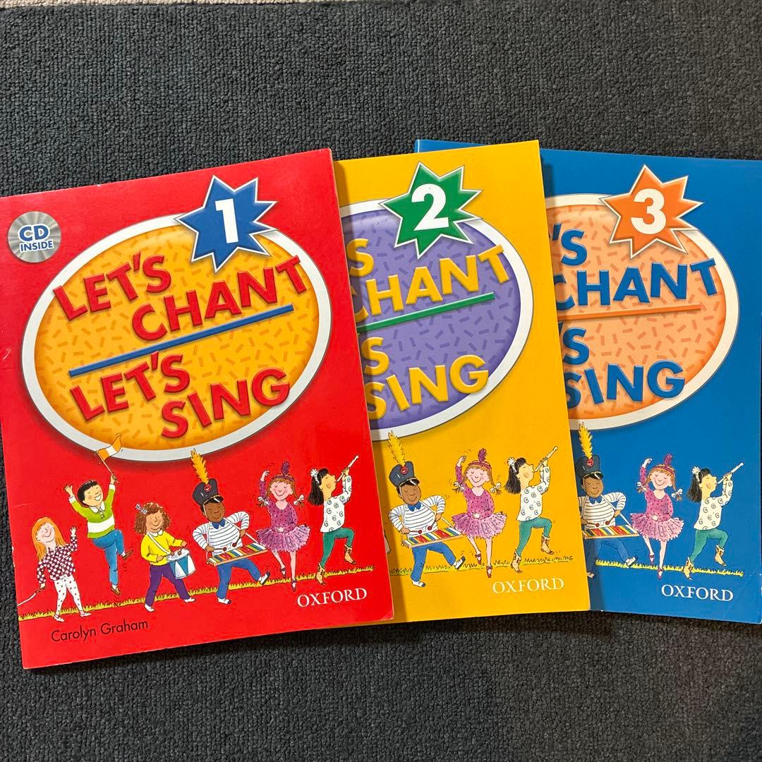 Let's Chant Let's Sing 3冊セット - メルカリ