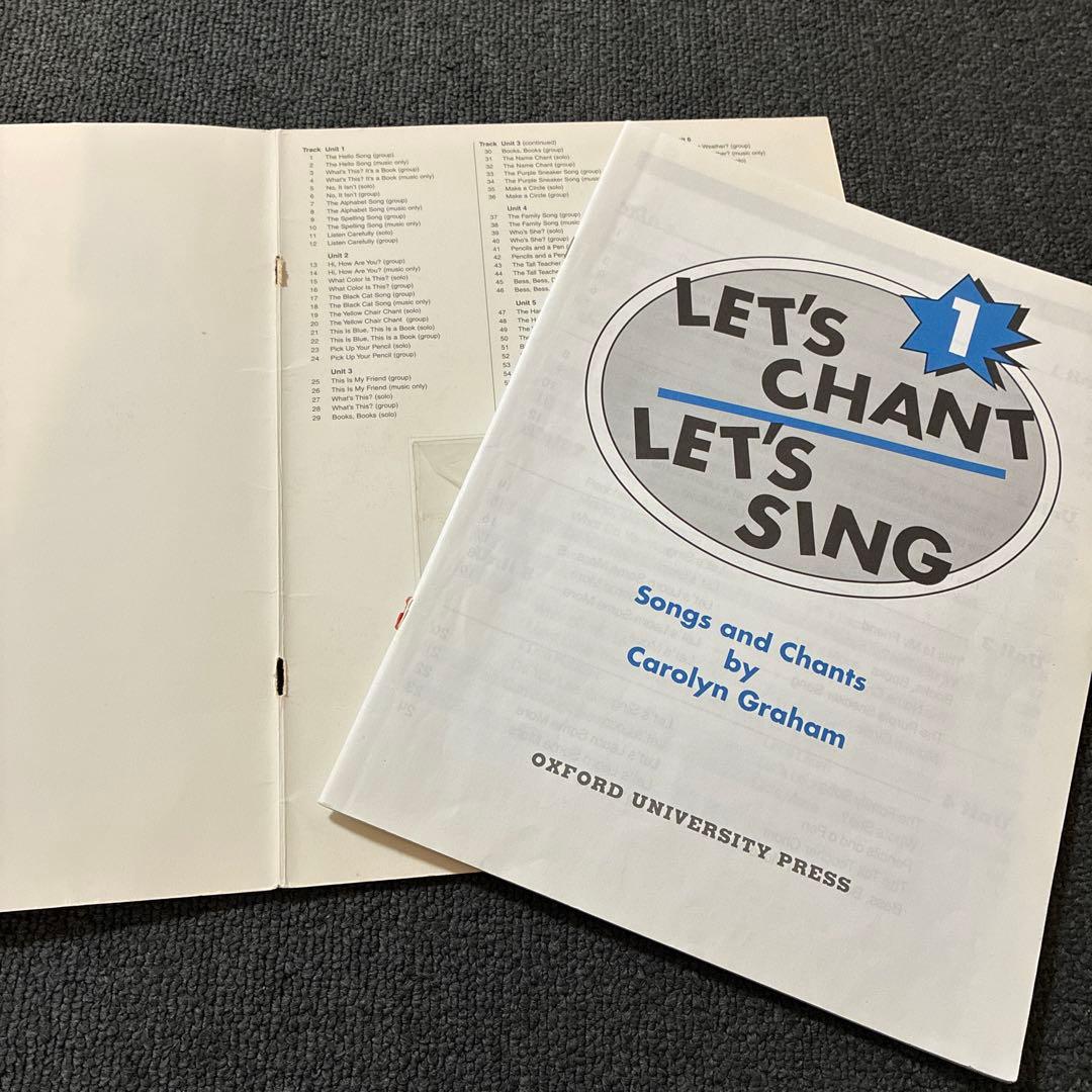 Let's Chant Let's Sing 3冊セット - メルカリ
