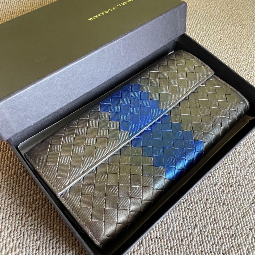 正規品⭐️美品⭐️BOTTEGA VENETA 男女 財布　ボッテガ　二つ折り
