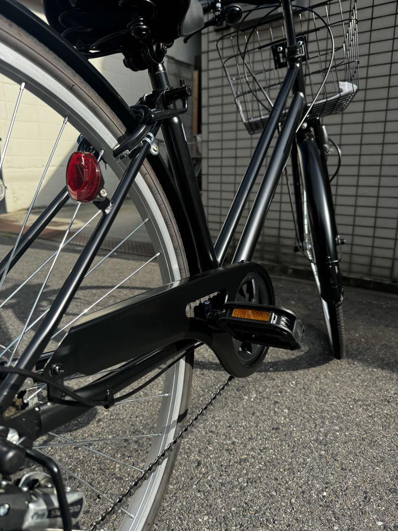 シティサイクル 27インチ ブラック