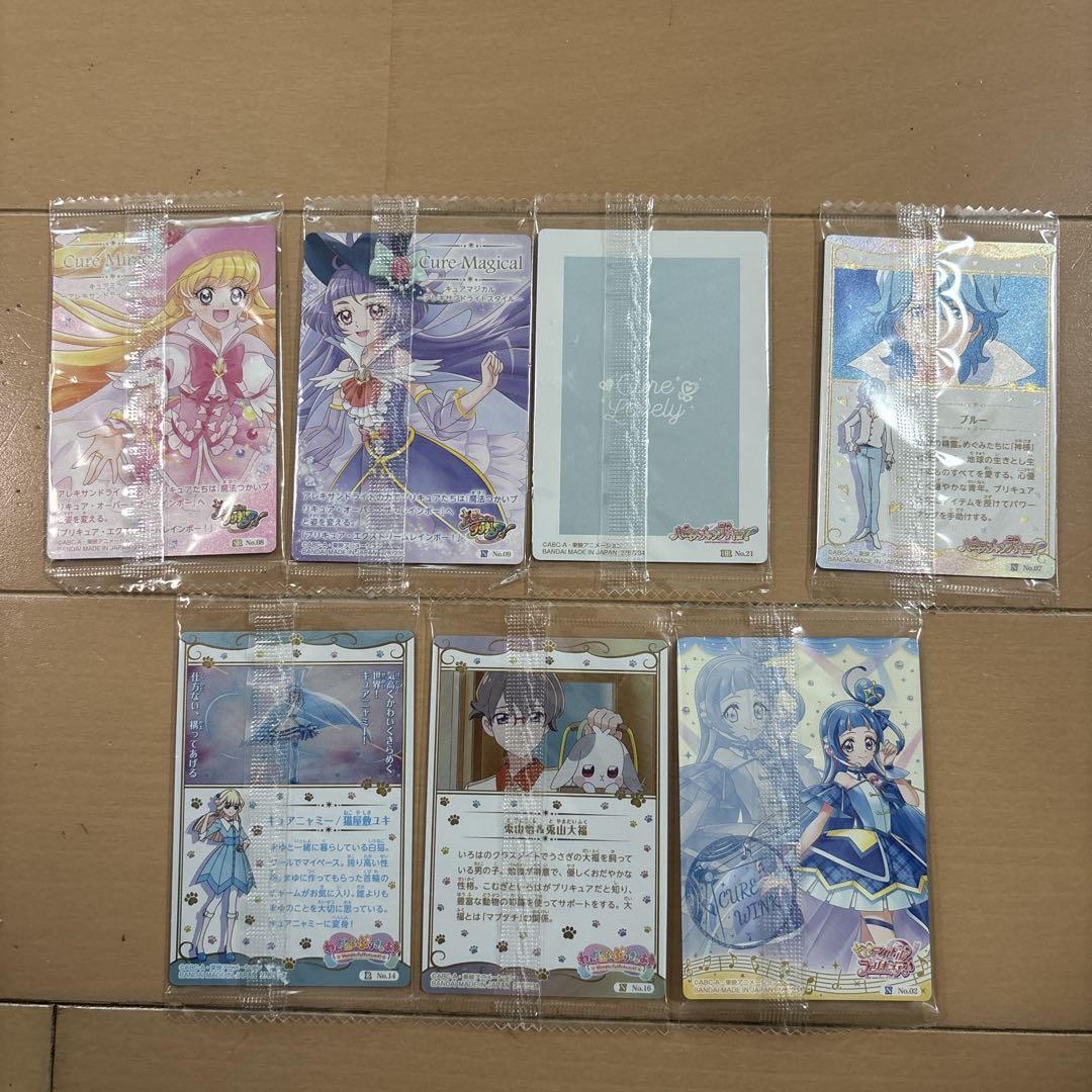 プリキュア　カードウエハース　まとめ売り109枚 開封】プリキュアカードウエハース8【配列写真付き】