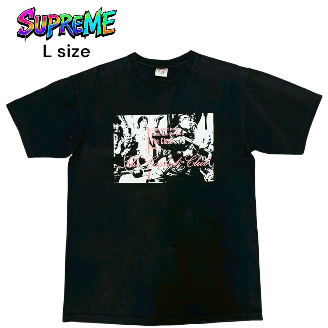 激レア 10ss supreme clash tシャツ 黒 L size USA
