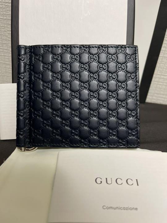 最も優遇の マネークリップ財布 早い物勝ち 【新品未使用】GUCCI