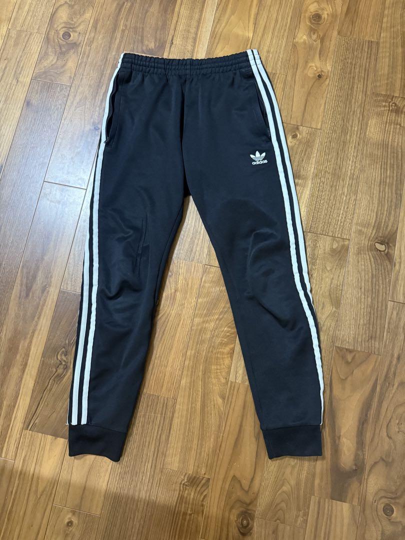 adidas ブラック トラックパンツ S