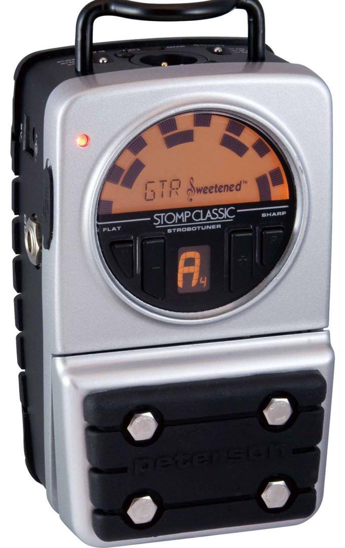 出ました！PETERSON Stomp Classic ペダル型ストロボチューナ